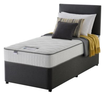 Silentnight Middleton Charcoal Memory Foam Divan - Single